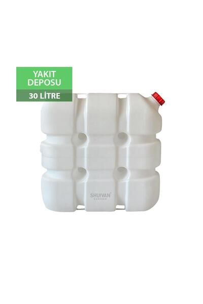 SHUIVAN Webasto Tipi Isıtıcı Yakıt Deposu 30 Litre - Beyaz