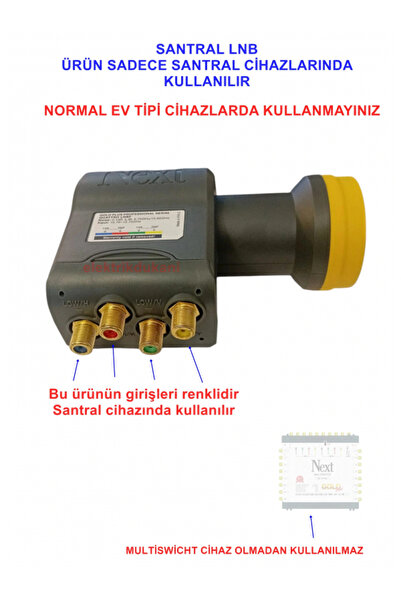 Next Santral İçin Profesyonel Gold Seri LNBF (Elenbi)