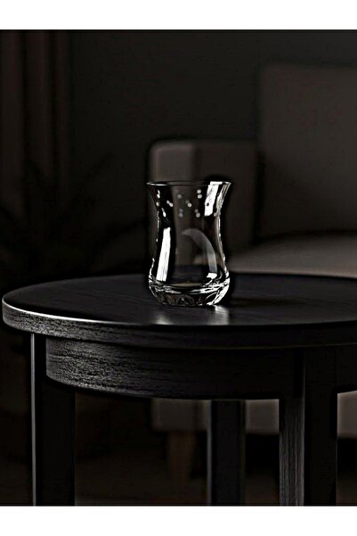 DECOSTYLE Paşabahçe Ajda Nokta Dekorlu 12 Parça Çay Takımı – 155 cc – El Dekoru & Soğuk Kesme Premium