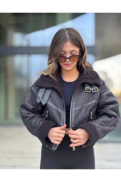 MİS MODA ДАМСКО ПАЛТО SUETSUKUBA С КОЗУМА