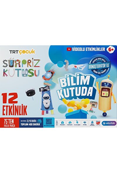 USTURLAB Sürpriz Kutusu - Bilim Evde Eğitici Aktivite Kutusu