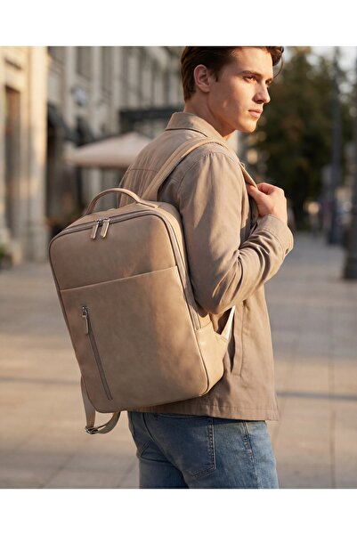 ATABEY ÇANTA حقيبة ظهر منظمة مع حجرة للكمبيوتر المحمول