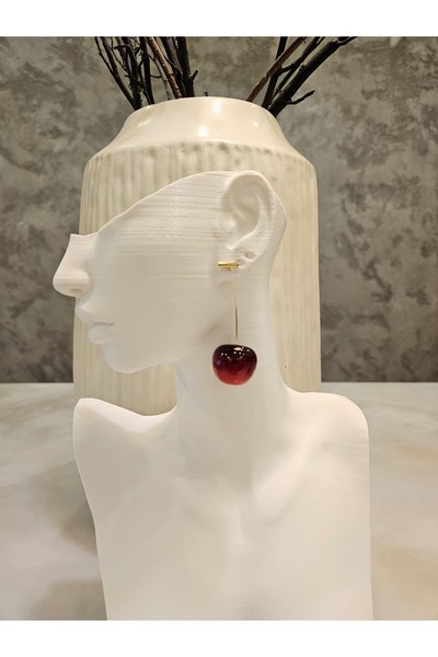 Alyas Aksesuar أقراط الكرز المتدلية