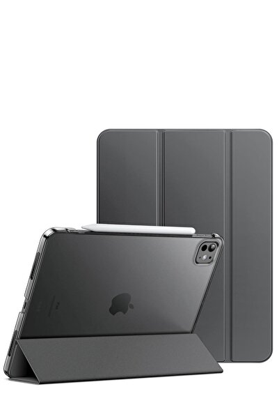 TEKNETSTORE Apple Ipad Pro 11 M4 M5 2024 2025 11 Inç Tablet Uyumlu Flip Smart Standlı Akıllı Kılıf Smart Cover
