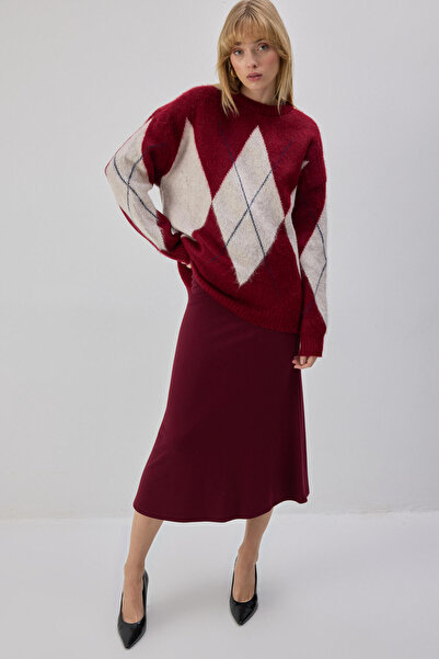 Touché Privé BAKLAVA PATTERNED KNIT SWEATER