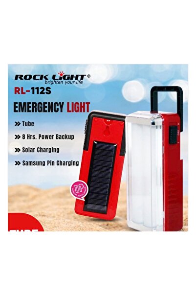 Rock Rl112s Led Tube + Solar Isıldak