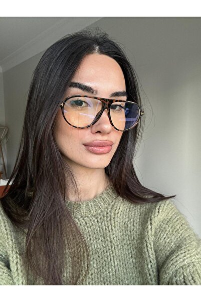 funeyes Marcus Black Pilot Blue Light Protection Unisex Popular Model Optical Glass Compatible Glasses Drop Model