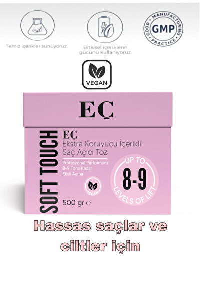 emrah çalışkan EÇ SOFT TOUCH VEGAN SAÇ AÇICI HASSAS SAÇLAR İÇİN (EKSTRA KORUY...