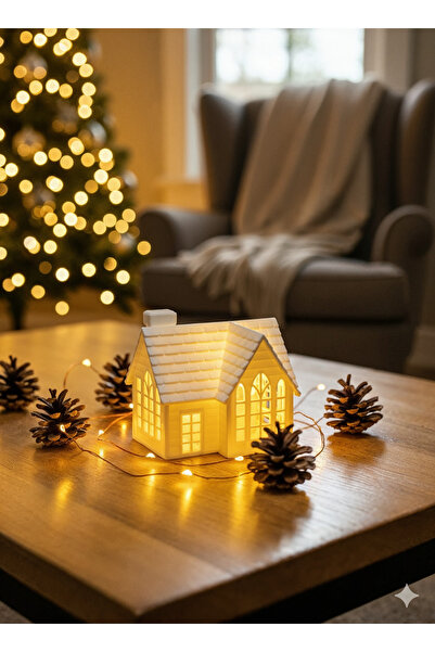 Slyvia Auro Little - 3D Baskı Mini Kış Köyü- - (1 Adet)