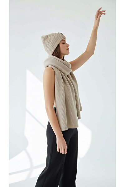 Clothbe Kadın Triko Örgü Atkı – Kalın, Yumuşak, Şal Tipi Omuz Örtüsü, Kışlık ...