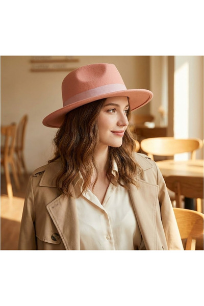 OnMyHead Mercan Panama Fedora Hat