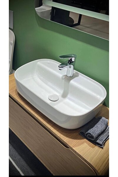 Turkuaz Cerastyle Aqua Tezgah Üstü Lavabo 60x40 Cm