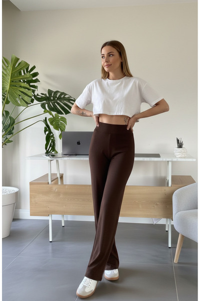 SARE TAYT KENDİNDEN KEMERLİ SCUBA KUMAŞLI EŞOFMAN ALTI