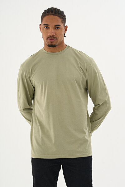 Superlife Men's Crew Neck Long Sleeve T-Shirt Spr24Ts41