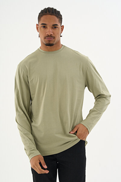 Superlife Men's Crew Neck Long Sleeve T-Shirt Spr24Ts41