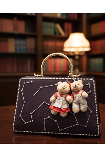 Şirin 2li-Çift Peluş Ayıcık Anahtarlık – Sevimli Hediyelik