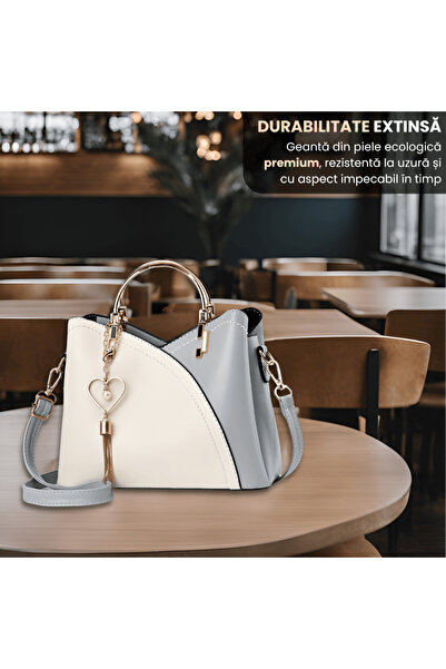 Full Abundance Geantă elegantă crossbody - piele PU, compartimente multiple, ...