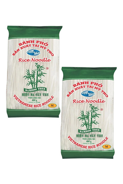 Tufoco Pirinç Makarnası 400g Glutensiz Rice Pasta (GLUTEN FREE) x 2 Adet
