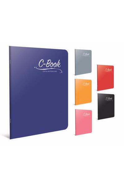 Gıpta C Book Notebook Wire Stitching Plastic Cover A4 80 Sheets Checkered
