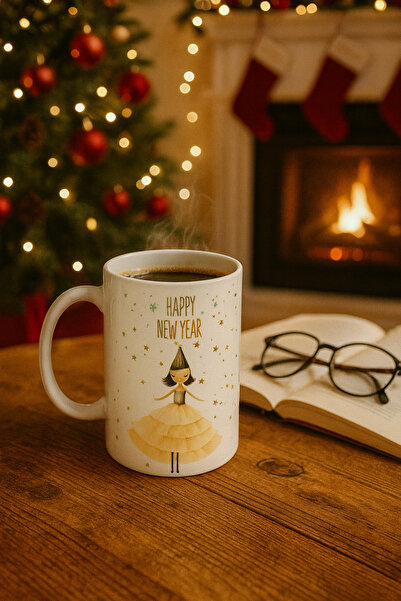 uğurlu dükkan Happy Birthday Fairy Girl Mug