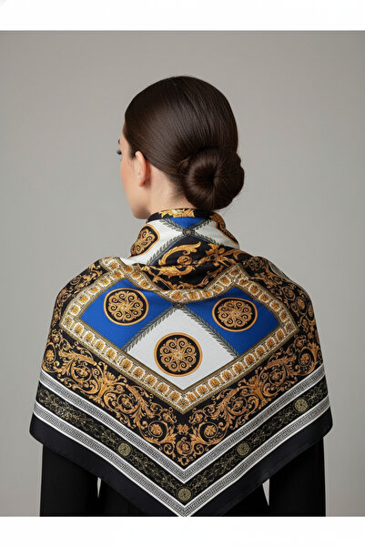 LadyCoco Soft Cotton Circle Patterned Shawl