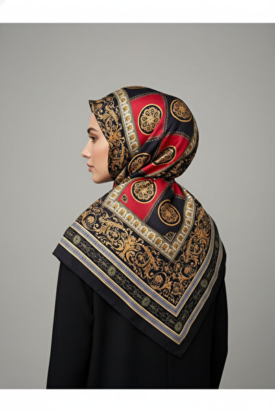 LadyCoco Soft Cotton Circle Patterned Shawl