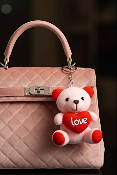 Şirin Pembe Rüya – Peluş Ayıcık Anahtarlık