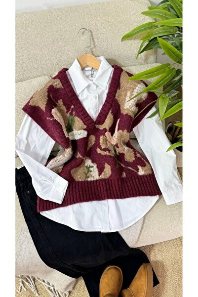 Lavanta Tekstil Design Knitwear Sweater Shirt Set