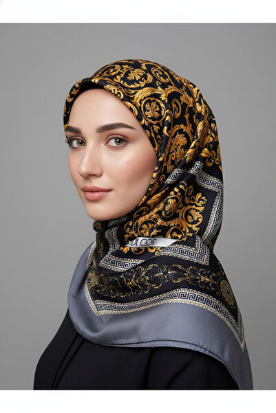 LadyCoco Soft Cotton Circle Patterned Shawl