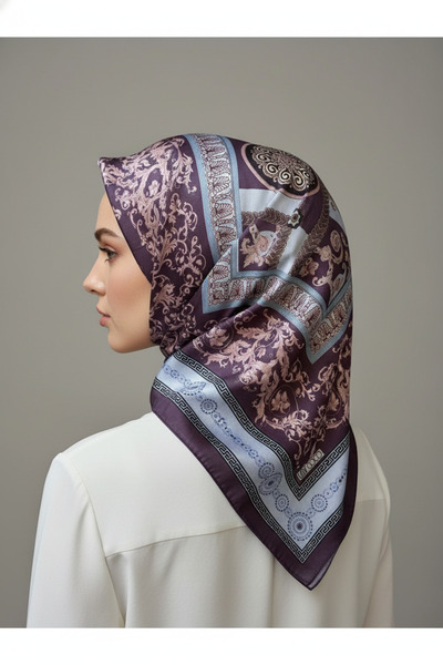 LadyCoco Soft Cotton Circle Patterned Shawl