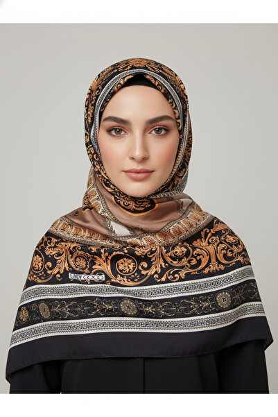 LadyCoco Soft Cotton Circle Patterned Shawl