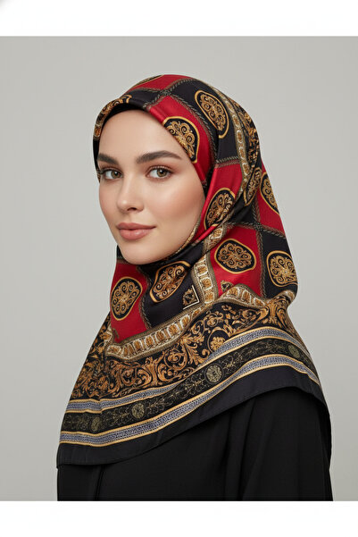 LadyCoco Soft Cotton Circle Patterned Shawl