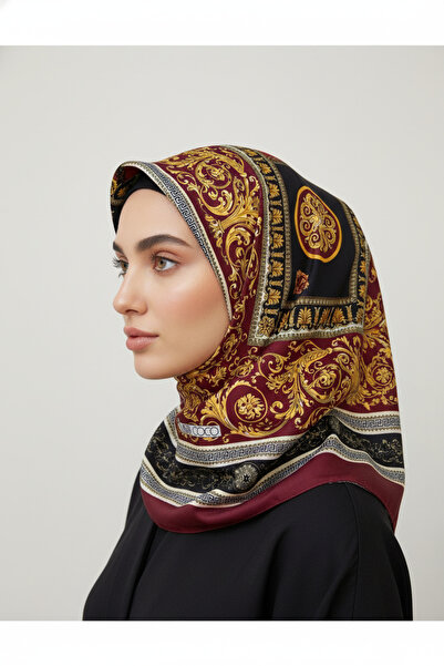 LadyCoco Soft Cotton Circle Patterned Shawl