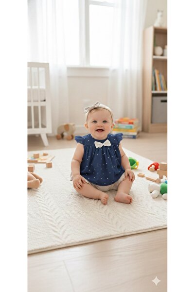 BabyDia Shirt Lace Detailed Suit