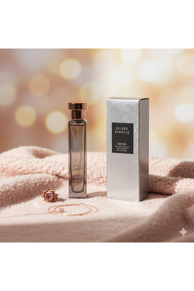 DeFacto Silver Sparkle Kadın Parfüm 50 ml – Ferah, Aromatik ve Gün Boyu Kalıcı Koku