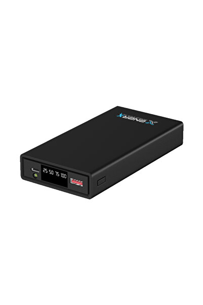 ENERX Enr-p2025dc 20.000 Mah 2.1 Amper Led Göstergeli Powerbank Siyah