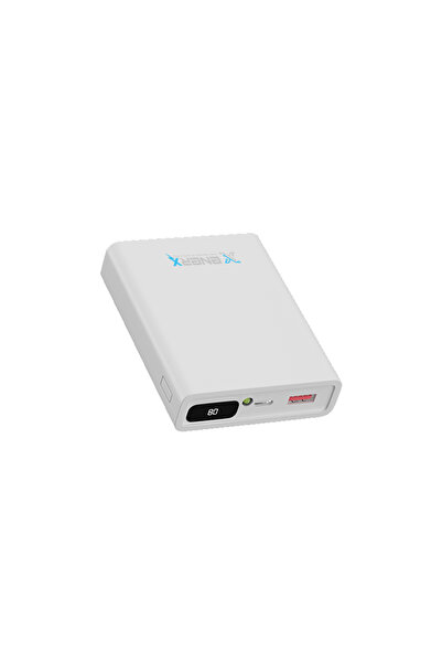 ENERX Enr-p10188dc 10000 Mah 2.1 Amper Dijital Göstergeli Powerbank Beyaz