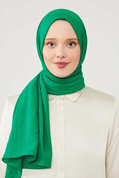 Levidor Çimen Yeşili Düz Style Şal