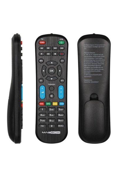 MAGBOX Ethernet - Wega IP TV Uydu Alıcısı Kumandası