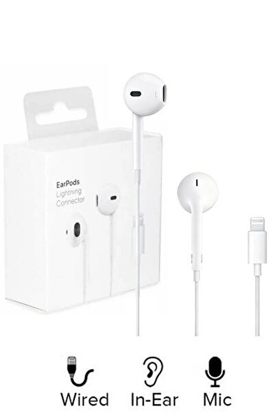 GENERAL EarPods with Lightning Connector, White