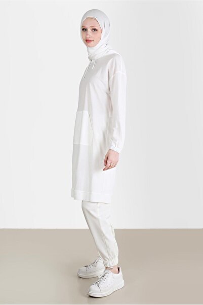 Alvina K Hooded Tunic with Pockets 42557