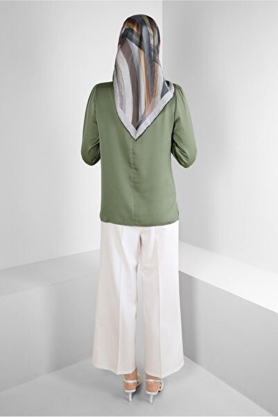 Alvina ΠΕΤΡΙΔΙΚΗ ΛΕΠΤΟΜΕΡΗ ΜΑΝΤΙΚΕΣ ΜΠΛΟΥΖΑ ΜΕ ΚΟΥΜΠΙ 43538