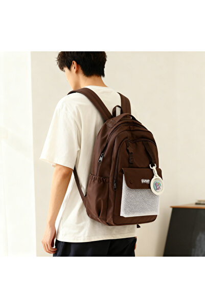 Generic High-Beauty Junior High School Girl Backpack Fashion School Bag High School College Student