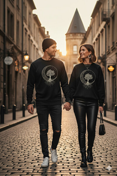 blausee wear LiyAdaCo Скъпи двойки Комплект Тайнствена природа Печатна черна ...