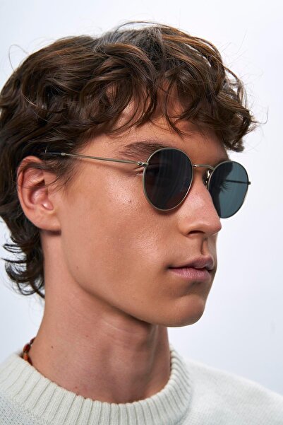 Bilge Karga Men's Sunglasses - Palmiro Silver Green