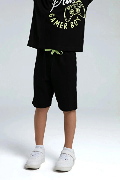 Rolypoly Boy's bermuda set - black