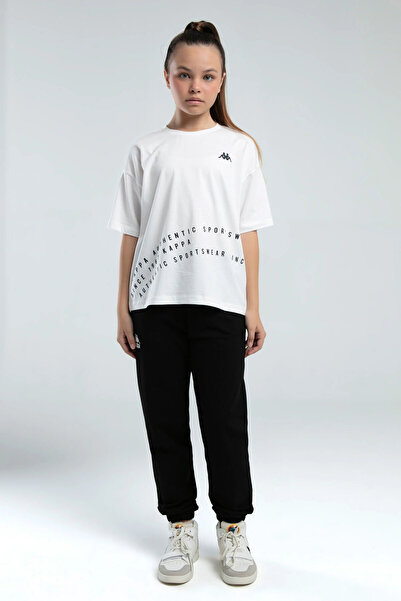 Kappa Λευκό T-Shirt για κορίτσι