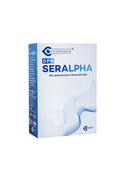 Pharmaser Seralpha 600 Mg Alfa Lipoik Asit , B12 Ve Multivitaminler Içeren Ta...