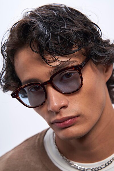 Bilge Karga Nova Leopard Blue Men's Sunglasses