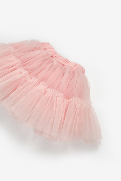 Le Mabelle Fusta din tul pentru fete Somon - Miley